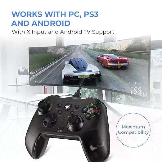 Precision Control: Elevate Your Gameplay with USB Connected Gamepads:Image