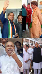 Lok Sabha Polls 2024 Phase 2: Political leaders cast their votes:Image