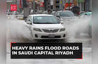 Saudi Arabia: Heavy rains flood roads in capital Riyadh