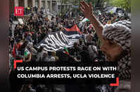 US campus protests rage on with Columbia arrests, UCLA violence; White House 'closely monitoring'